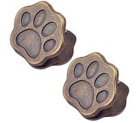 craspire 2 pièce Clip de Fixation pour Carnet de Notes Motif Patte Bronze Antique Style Rétro Métal Alliage Midori Décoratif pour Voyageurs Journal Lecture Décoration Accessoires