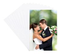 craspire 20 pièce de Photo Vierge en Métal par Sublimation Plaque D'Immatriculation en Aluminium de 5.9 x 3.9 Pouces 0.5mm D'Épaisseur Transfert Thermique Blanc Impression à Faire Soi Même Décoration