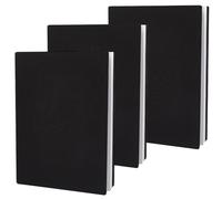 craspire 3 Housse de Protection Extensible Noire en Polyester Lavable et Réutilisable pour Carnet de Notes Idéale pour Les Livres de Poche Idéale pour Les Amateurs de Livres.