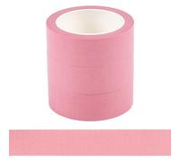 craspire 3 Rouleau de Ruban de Masquage Rose 11 Yards X 0.6 Pouces Papier Coloré Peintres Adhésif Multi Usages Texturé Ruban D'Étiquetage Bricolage Artisanat pour la Maison Bureau Salle de Classe