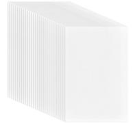 craspire 30Pcs Fursuit Eye Mesh 11.81x7.87 Pouce Filet en Plastique de PVC Blanc 0.5mm Trou Maille Imprimable imperméable pour Furries Cosplay DIY Craft Prop Faisant la Sculpture décor à la Maison