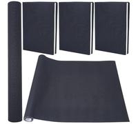 craspire 51 x 11.8 Pouce Lin Livre Tissu pour Reliure Tissu Surface Papier Soutenu Couverture de Livres Album Scrapbooking Archives Bricolage Couvrant Protecteur Toile de Reliure Fournitures Noir