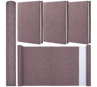 craspire 51 x 11.8 Tissu de Livre en Lin Chameau pour Reliure de Livre A4-A8 Surface en Tissu avec Support en Papier Couverture de Livres Album Scrapbooking Archives Bricolage Couverture Protectrice
