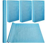 craspire 59 x 16.9,3 cm Toile de Lin Bleu Ciel pour Reliure de Livres A8-A(3) Surface en Tissu avec Support en Papier pour Couverture de Livre, Album, Scrapbooking, Archives, Bricolage, Protection