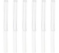 craspire 6 Pince Transparente pour Pupitre de Musique en Acrylique Transparent pour Piano Marqueurs de Pages Accessoires pour Musiciens Compositeurs Lecture Facile Fournitures D'Extérieur