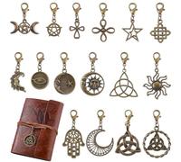 CRASPIRE Breloques vintage pour carnet de voyage