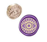 CRASPIRE Cire Sceau Timbre Tête Oeil Amovible Cachetage Laiton Timbre Tête pour Créatifs Cadeaux Enveloppes Invitations Cartes Décoration