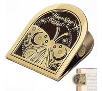 craspire Clip de Journal Vintage en Métal en Forme de Papillon pour Carnet de Voyage Livre Facture Classeur Porte Clips Alliage Bronze Antique Décoratif Midori pour Les Voyageurs du TN Art Lecture