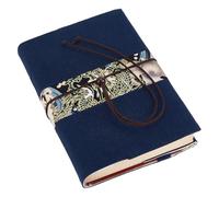 CRASPIRE Couverture de Livre A5 taille 8.3 x 6.3 pouces Tissu en Lin Doux Dragon Bleu Foncé Housse de Livre Lavable Marque Page Couverture Rigide Couverture Souple Protecteur de Livre les Amoureux