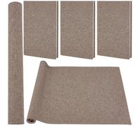 craspire Couverture de Livre en Tissu de Reliure de 51 x 11.8 Pouce A4 à A8 Surface en Papier avec Dos en Lin de Chameau Couverture Tissée en Polyester pour Livres Album Scrapbooking Archivage DIY