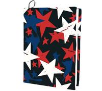 CRASPIRE Five Star Couverture de livre extensible rectangulaire lavable et réutilisable pour carnet de notes à couverture rigide pour livre de bureau