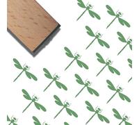 craspire Mini Tampons Carrés en Bois et Caoutchouc en Forme de Libellule de 0.6 Pouce pour la Fabrication de Cartes Petits Motifs de Joyeux Noël Tampons Carrés en Caoutchouc Bricolage Artisanat Carte