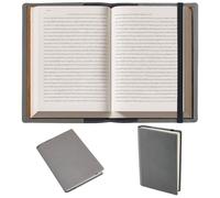 craspire Pochette en Cuir A5 avec Emplacements pour Cartes Imperméable en PU Beige Porte Documents Réutilisable pour Les Amoureux des Livres Idéal comme Cadeau pour Camarades de Classe.