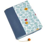 craspire Protège Livres en Tissu Kaki avec Pendentif Housse Lavable et Souple pour Livres de Poche A5 Livres à Couverture Rigide pour Salle de Classe Étudiants Enseignants Amoureux des Livres