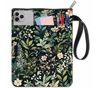 craspire Protège Livres en Tissu Lavable avec Fermeture Éclair et Pochette Supplémentaire pour Livres de Poche Idéal pour Les Amoureux des Livres Ou comme Cadeau pour Camarades de Classe.