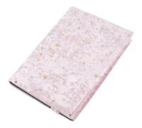 craspire Protège Livres en Velours Motif Étoiles Rose Housse de Protection Ajustable Tissu Doux pour Livres de Poche A5 Livres à Couverture Rigide pour Salle de Classe Étudiants Enseignants Amoureux