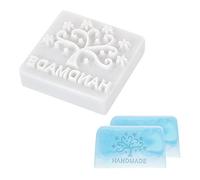 craspire Savon Moule Timbre Résine Paradis Arbre Savon Chapitre à la Main Estampage Moule Empreinte Timbre pour DIY Savon Fait à la Main Fournitures Artisanat Art Cadeau