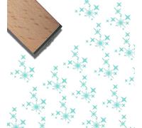 craspire Twinkle Star Tampon en Caoutchouc en Bois 3/5,(5) cm Motif Hexagramme Mini Petits Tampons en Bois Réutilisables Impression Vintage pour Bricolage, Cartes Artisanales, Scrapbooking