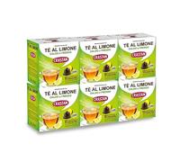 CRASTAN 1870, 60 gélules, 6 boîtes de 10 capsules de thé au citron, capsules compatibles avec Dolce Gusto sans gluten, 100 % Made in Italy