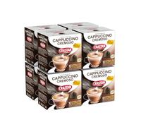 CRASTAN 1870 - Capsules compatibles Dolce Gusto - Cappuccino Cremoso - 8 boîtes de 10 capsules - Total 80 capsules - Sucre au goût