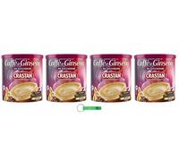 Crastan Ginseng e Caffe' Solubile, boisson instantanée au ginseng et au café non sucrée, 4 x (200 g, 25 tasses) + porte-clés Beni Culinari