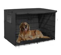 Crate Cover Dog Crate Cover, 36x24x25 Dog Cage, Windproof Breathable Covers for Cages with Openable Window, Zippered Waterproof Oxford Cloth for Home, Farm & More