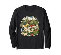 Crate FILL Crew Glanage et Récolte Solidaire Manche Longue