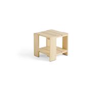 Crate Guéridon Pin Laqué