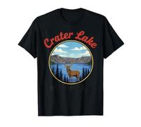 Crater Lake National Park Cerfs majestueux T-Shirt