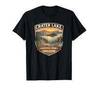 Crater Lake National Park Oregon Nouveauté Adventure Souvenir T-Shirt