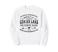 Crater Lake National Park Oregon Randonnée Camping Souvenir Sweatshirt