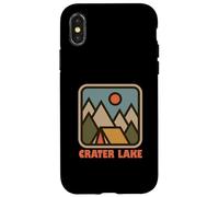 Crater Lake National Park Vacation Backpacking Gear Coque pour iPhone X/XS