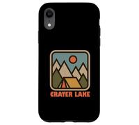 Crater Lake National Park Vacation Backpacking Gear Coque pour iPhone XR