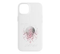 Cratère de Lune Japonais Sakura Cerisier Fleur Coque pour iPhone 14 Plus