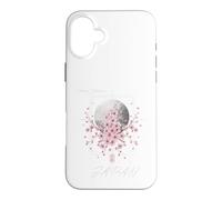 Cratère de Lune Japonais Sakura Cerisier Fleur Coque pour iPhone 16 Plus