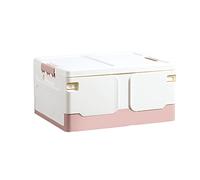 Crates de rangement Cubes Organisateur pour le bureau à domicile, Bodes de rangement pliables empilables Organisateur de vêtements en plastique Organisateur de grande capacité Paniers avec les