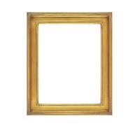 Crative Mark Plein Air Museum Collection Nouveau Frame photo Composition en bois massif Muse feuilles la main Corner ferm - Gold 12x16