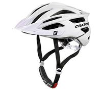 Cratoni Agravic Casque de vélo L-XL Blanc Brillant