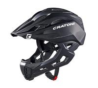 Cratoni C-Maniac Casque Freeride taille L / XL noir mat (casques intégraux)