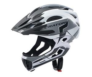 Cratoni C-Maniac Pro Casque Blanc/Noir Mat XL