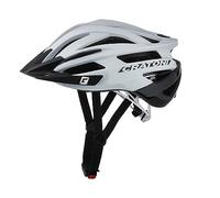 Cratoni Casque Agravic(VTT) Blanc/Noir Brillant Taill S/M Material de Velo Unisex-Adult, Blanco/Negro, S/M