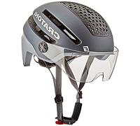 Cratoni Casque Commuter PEDELEC Gris vélo Unisex-Adult, Noir, Taille Unique