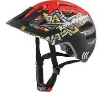 CRATONI casque cycliste Maxster Pro Kid sauvage/rouge mat