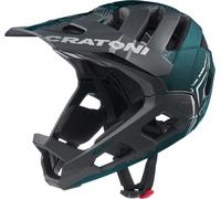 CRATONI casque cycliste MTB Madroc noir-pétrole mat