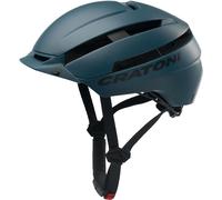Cratoni casque de vélo C-Loom 2.0 (City) bleu mat, taille M/L (58-61cm)