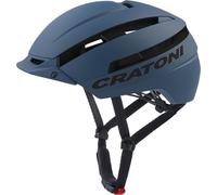 Cratoni casque de vélo C-Loom 2.0 (City) bleu mat, taille S/M (53-58cm)