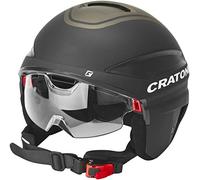 Cratoni Casque de vélo Mixte Adulte Vigor Noir Taille S