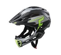 Cratoni Casque de vélo Mixte, NÉG/LIM, 54-58
