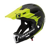 Cratoni Casque de vélo Unisex-Adult, NÉG/LIM, 58-61