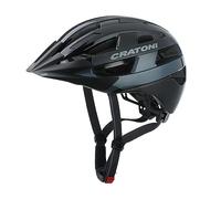 CRATONI Casque de vélo Unisex-Adult, Noir, 52-57